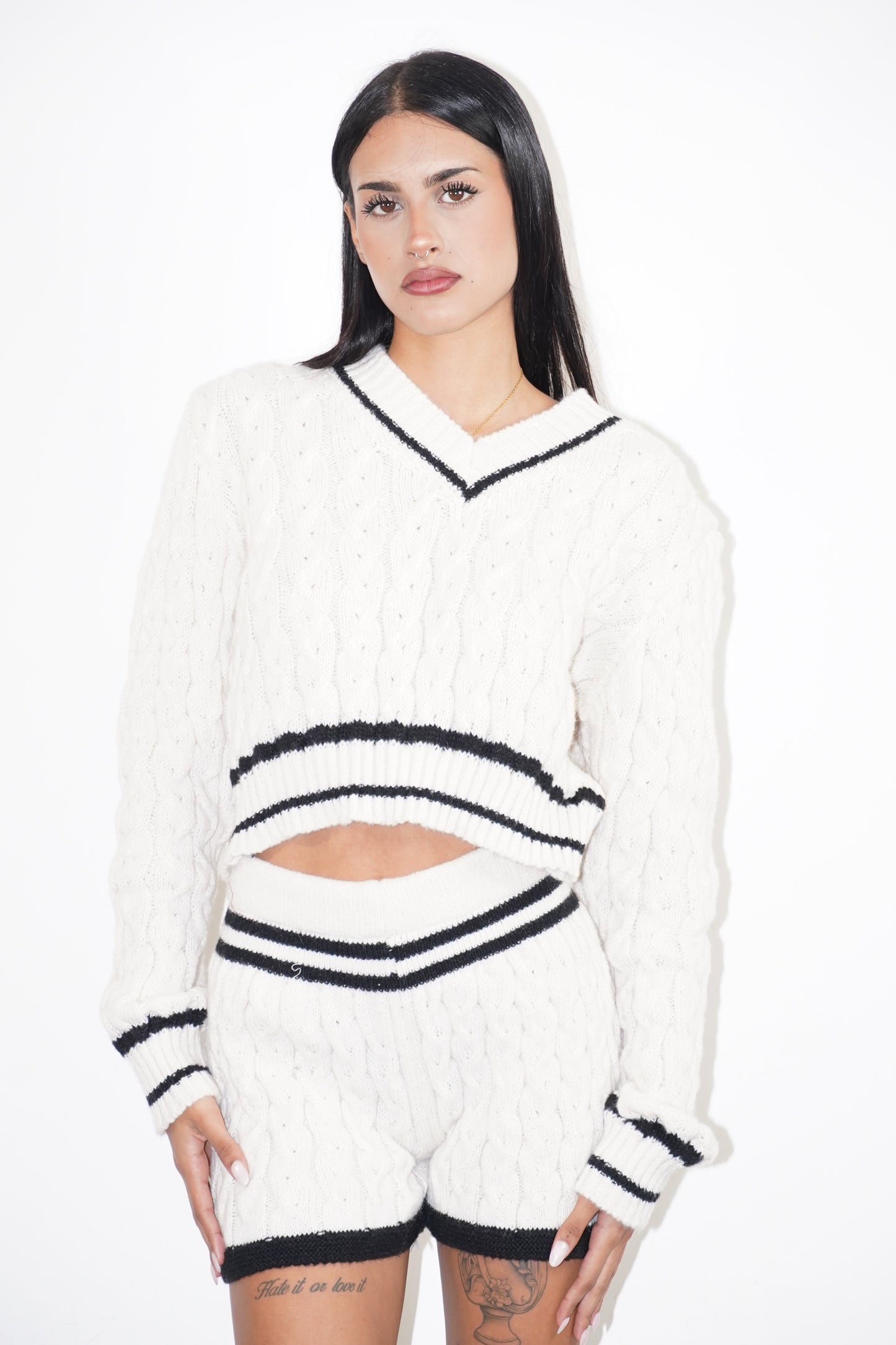 Set Trecce White