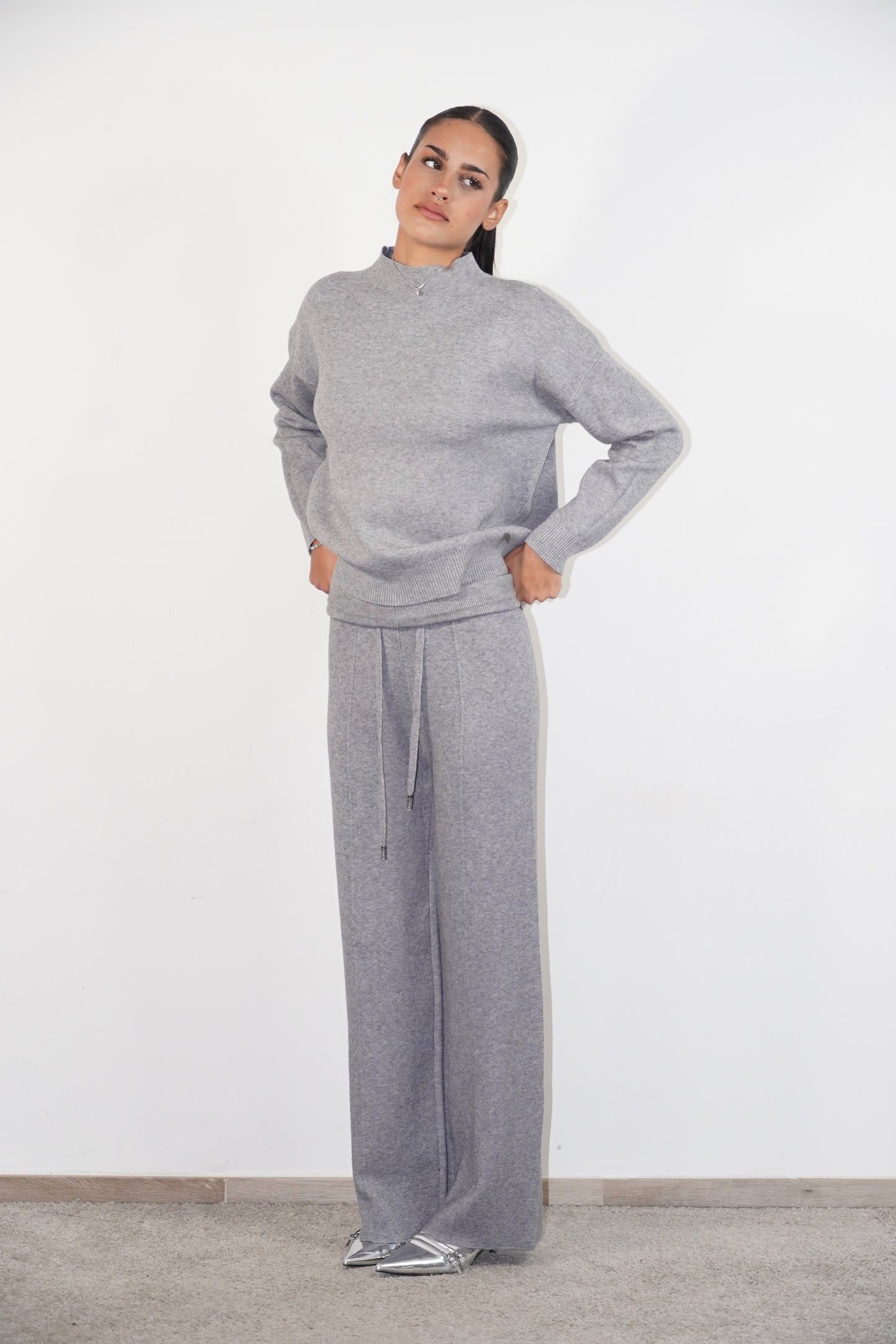Set Maglia Snow Grey