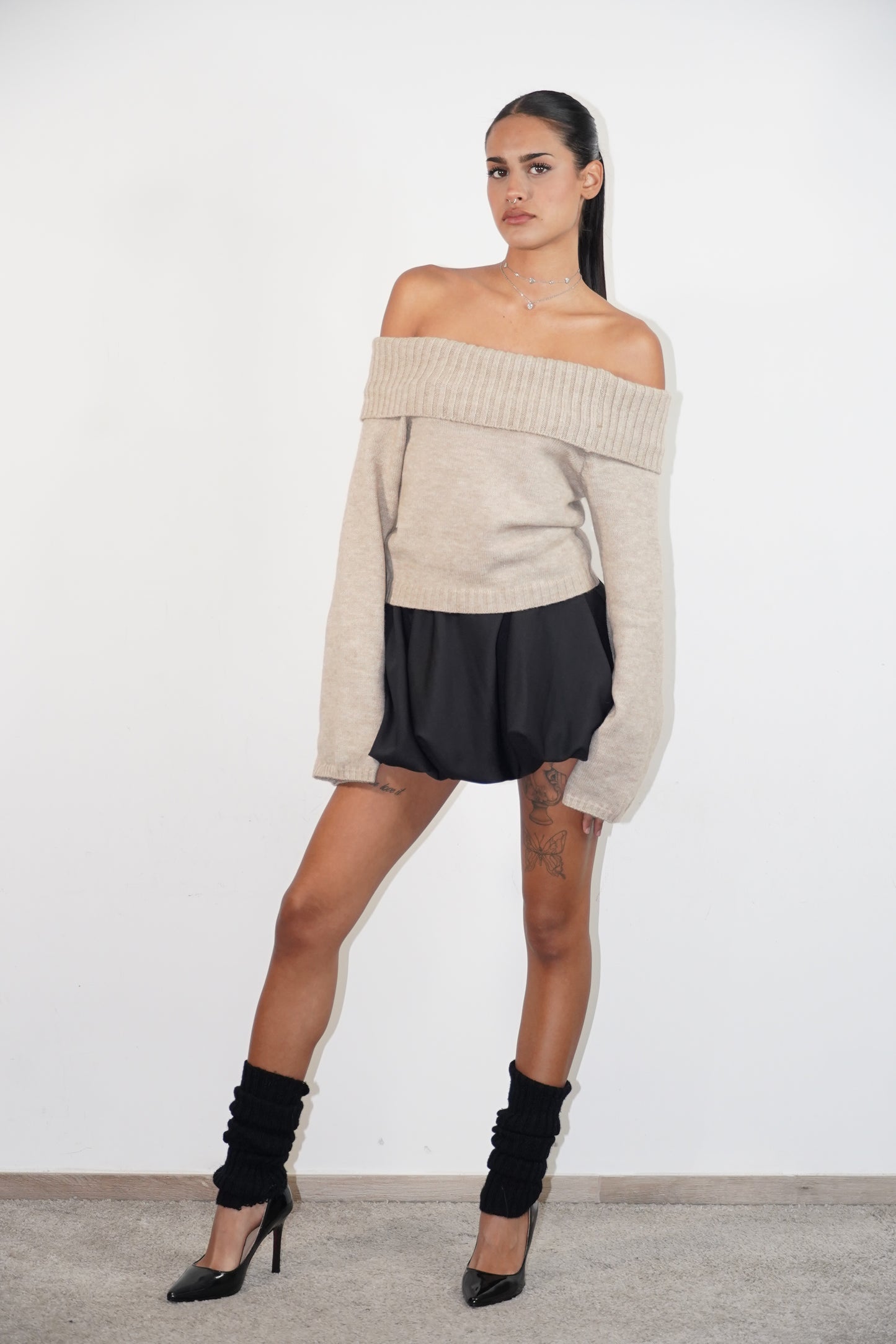 Pull Romantic Beige