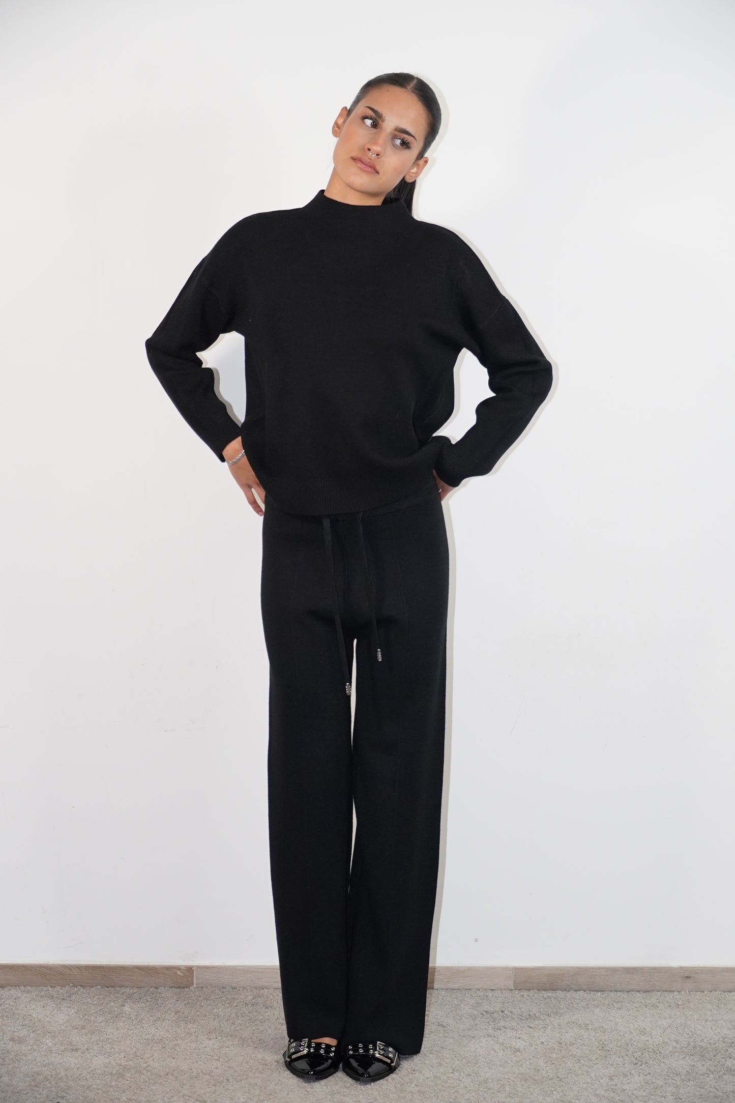 Set Maglia Snow Black