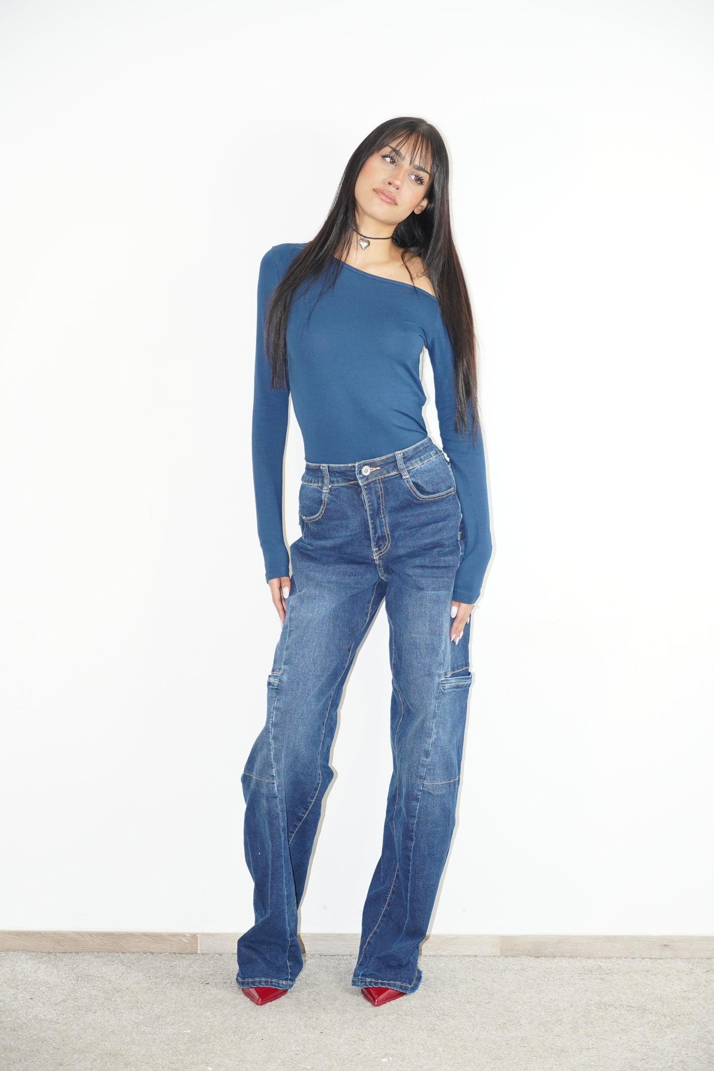 Maglia Woman blu
