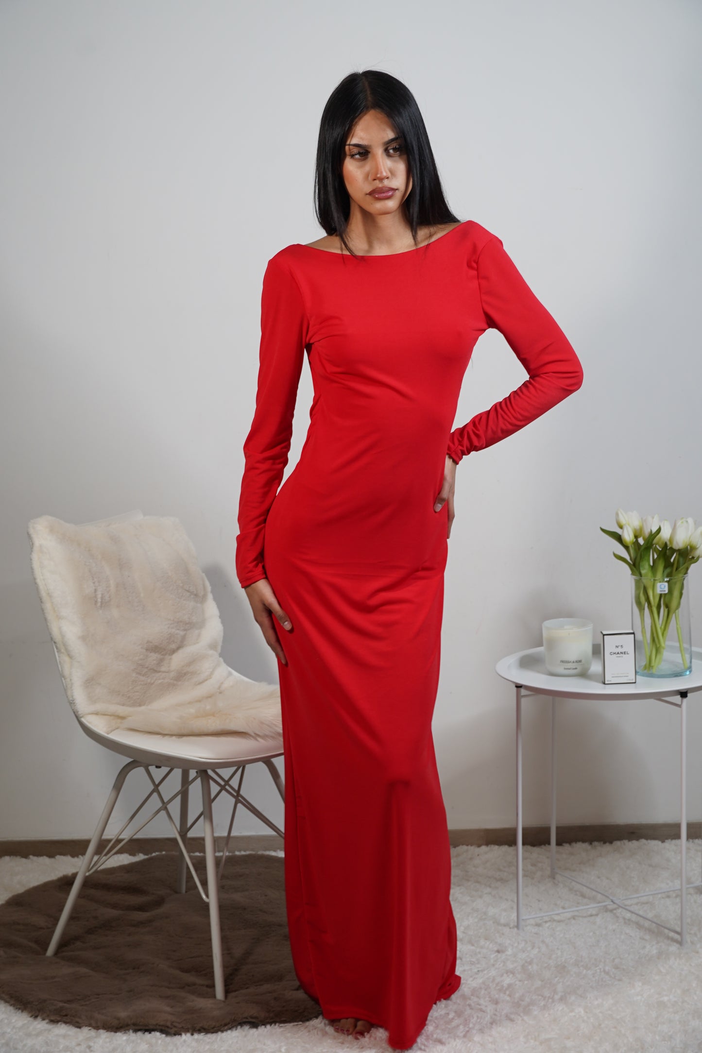 Abito Lady Rosso