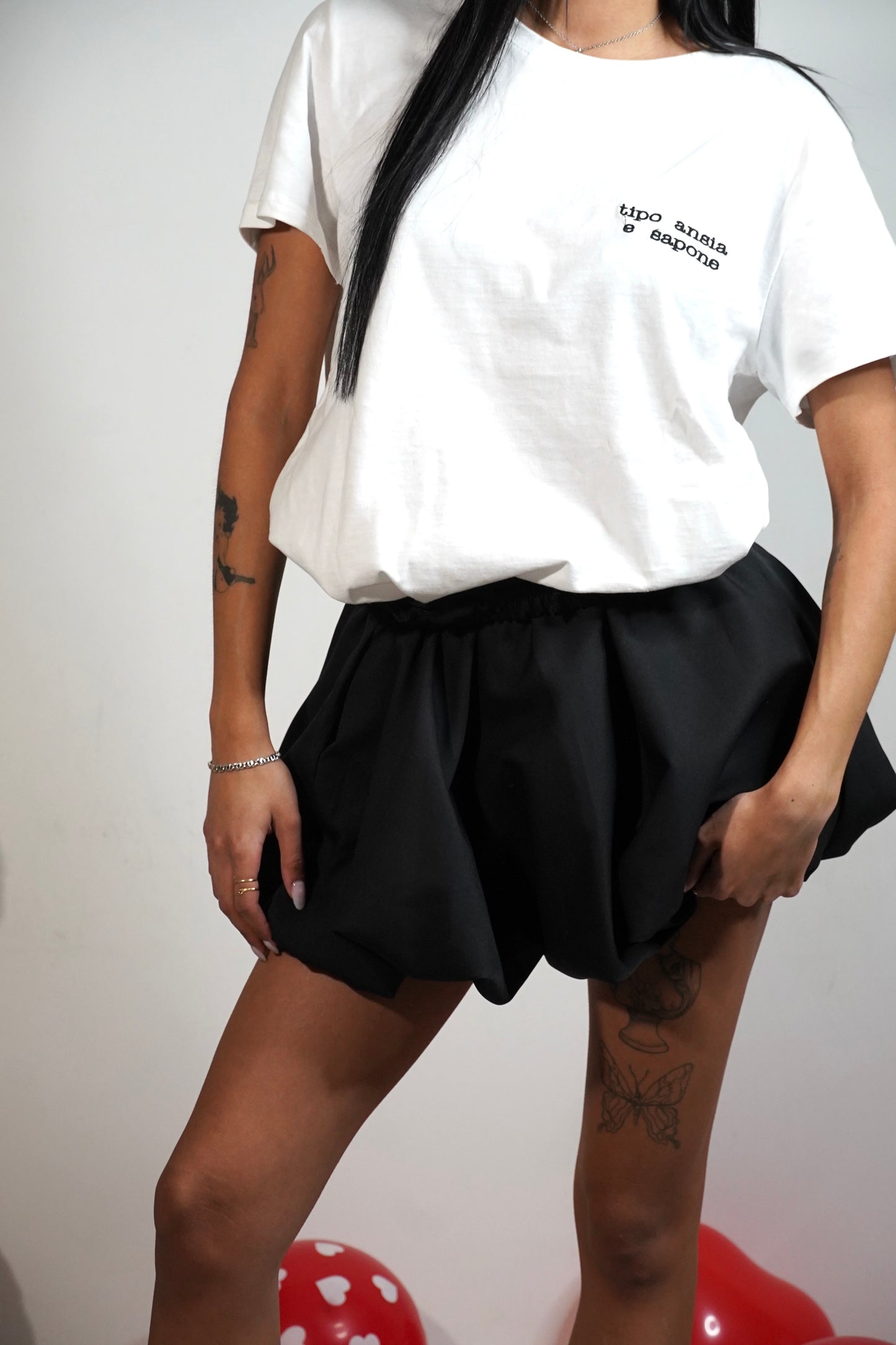 T-shirt Tipo ansia e sapone