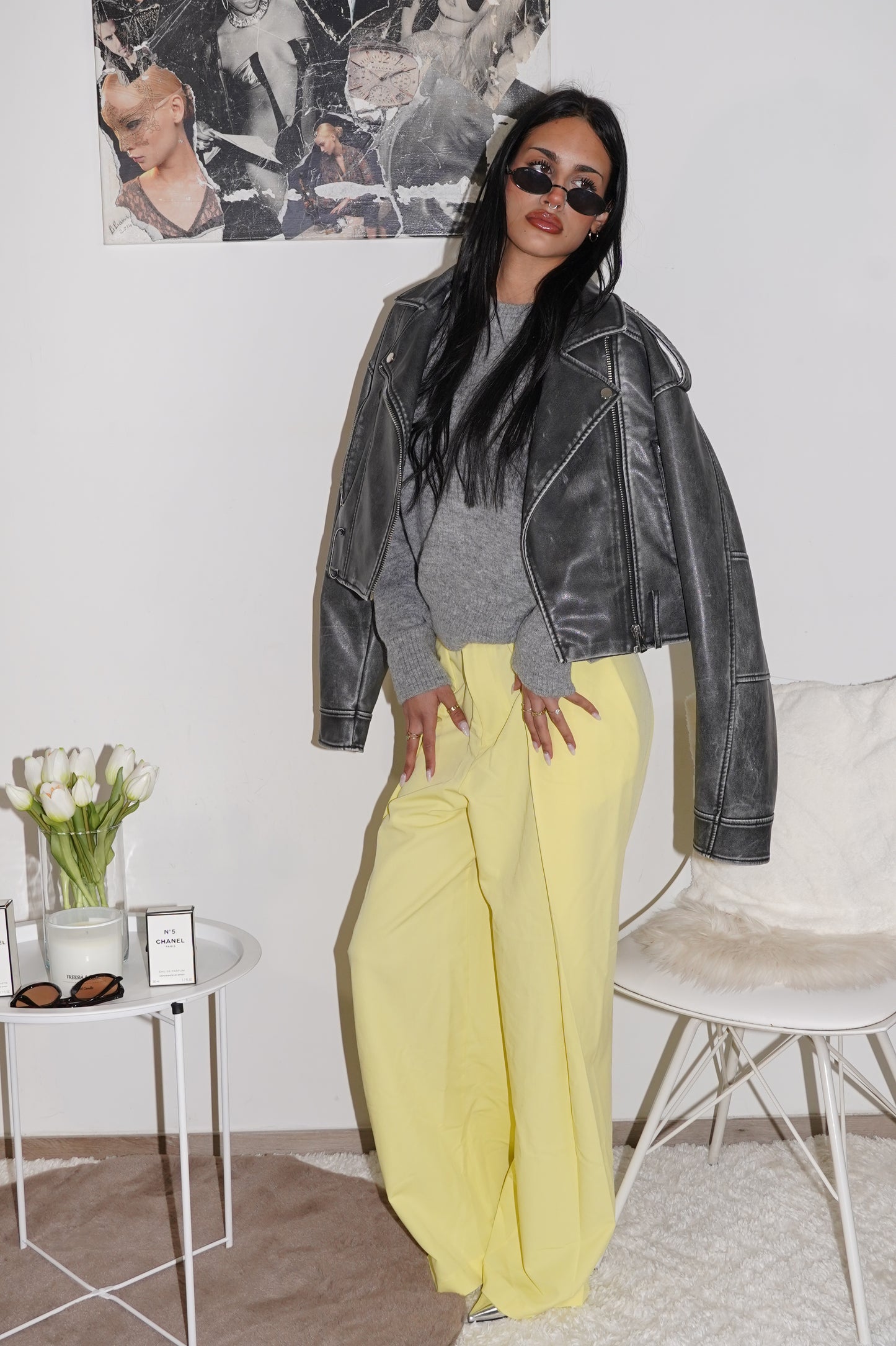Pantaloni Lemon Lumina