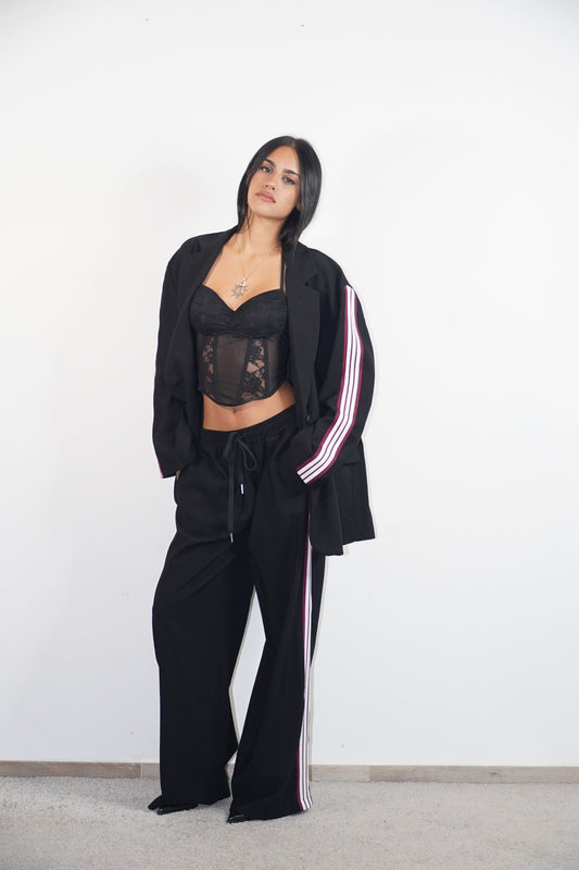 Tailleur Black Stripes