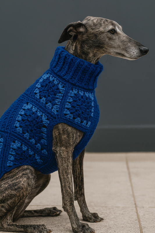 Cappottino cani Granny Crochet- lana superwash