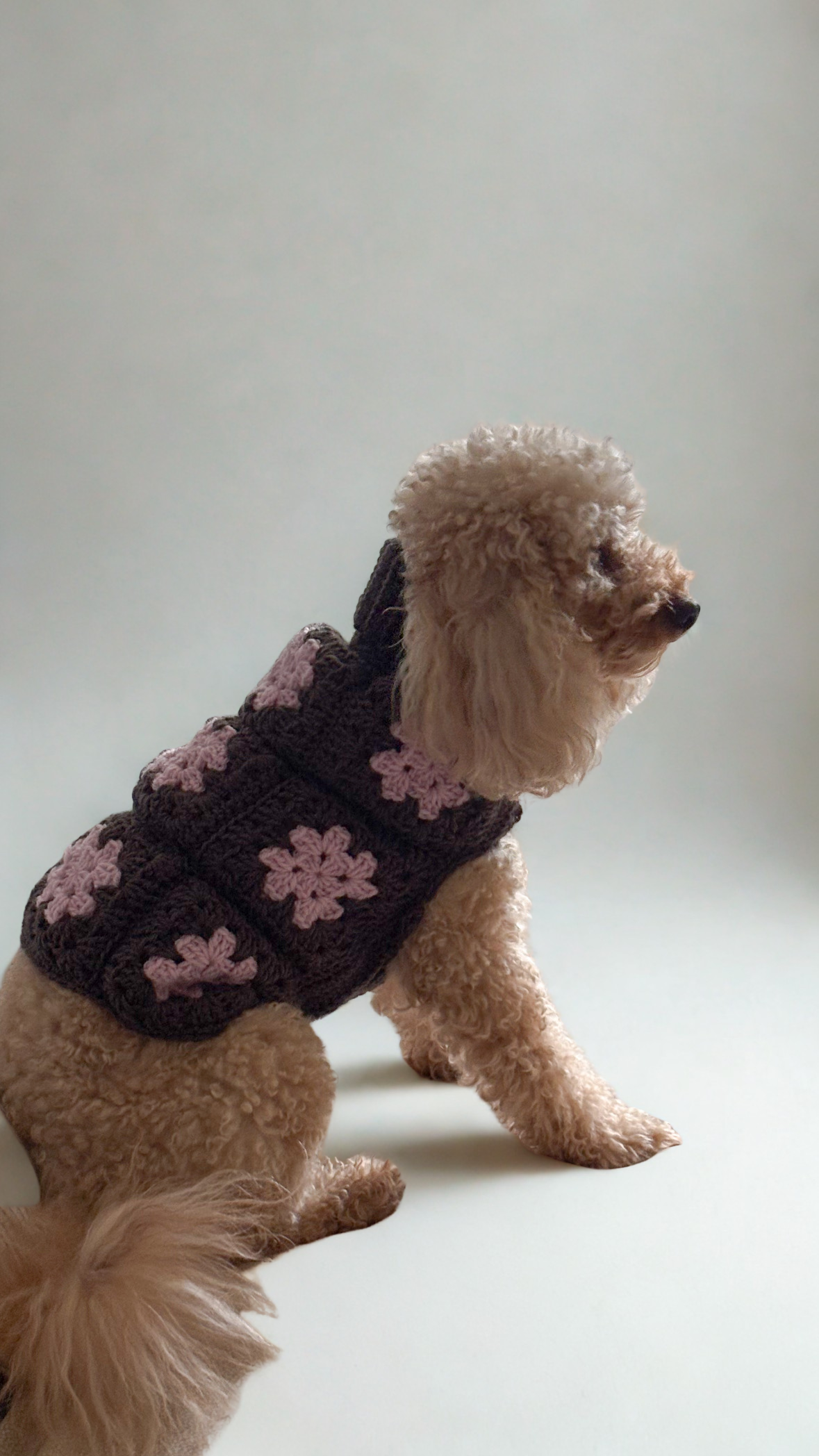 Cappottino cani Granny Crochet- lana superwash